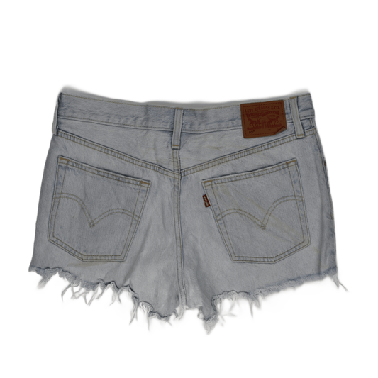 Levi’s 501 Light Blue Vintage Denim Cut-Off Shorts Women W27 Cotton