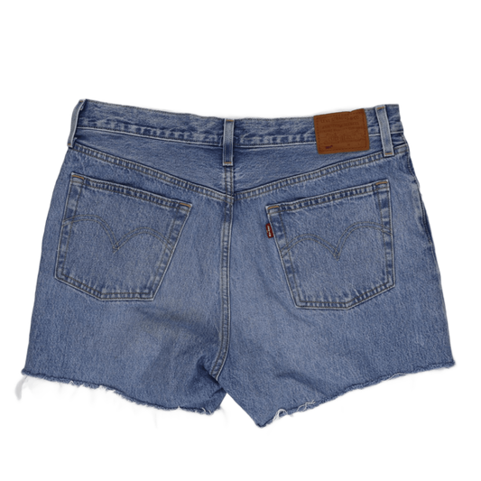 Levi's Vintage Blue High Waisted Denim Shorts W31 31in Cotton