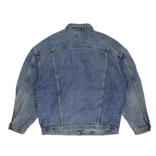 Lee Vintage Blue Denim Jacket XL Cotton Men's