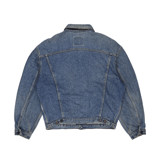 Levi's Vintage Blue Denim Trucker Jacket Men's Large Cotton