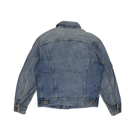 Lee Vintage Blue Denim Jacket Large Cotton Denim Collared