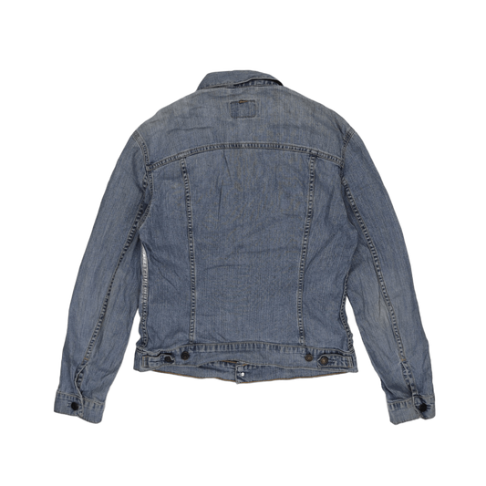 Levi's Vintage Light Blue Denim Jacket Women Size Large Cotton Collared