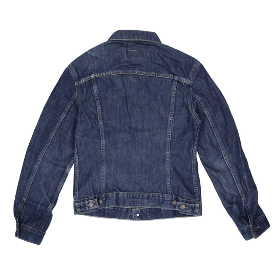 New Levi Strauss & Co Mens Denim Trucker Jacket Blue Medium