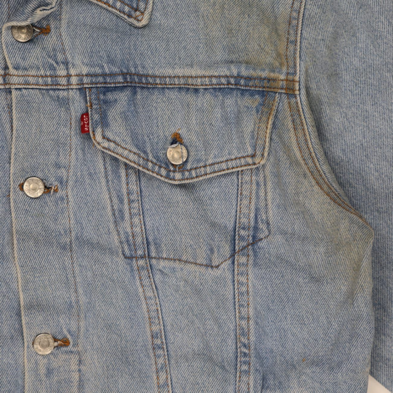 Levi's Light Blue Vintage Denim Jacket Small Cotton