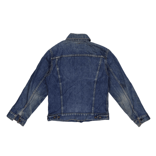Levi's Vintage Indigo Blue Denim Trucker Jacket Medium Cotton