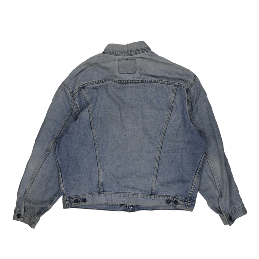 Levi's Vintage 70503 Light Blue Denim Trucker Jacket XXL Cotton