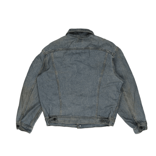 Lee Vintage Light Blue Denim Jacket Men Size Large 100 Percent Cotton Collared