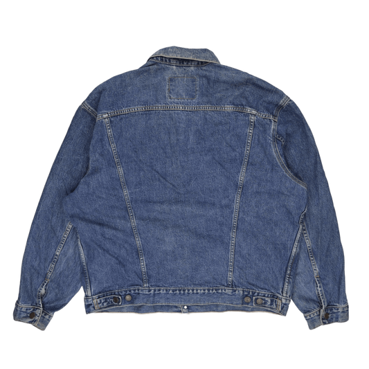 Levi's Vintage XXL Blue Denim Trucker Jacket Cotton