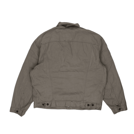 Levi's Vintage Corduroy Cotton Trucker Jacket XL Beige