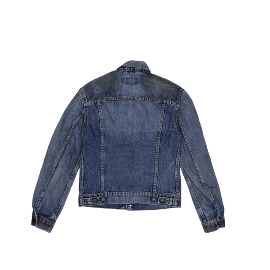 Levi's Girls Vintage Blue Denim Trucker Jacket Medium 100 Cotton