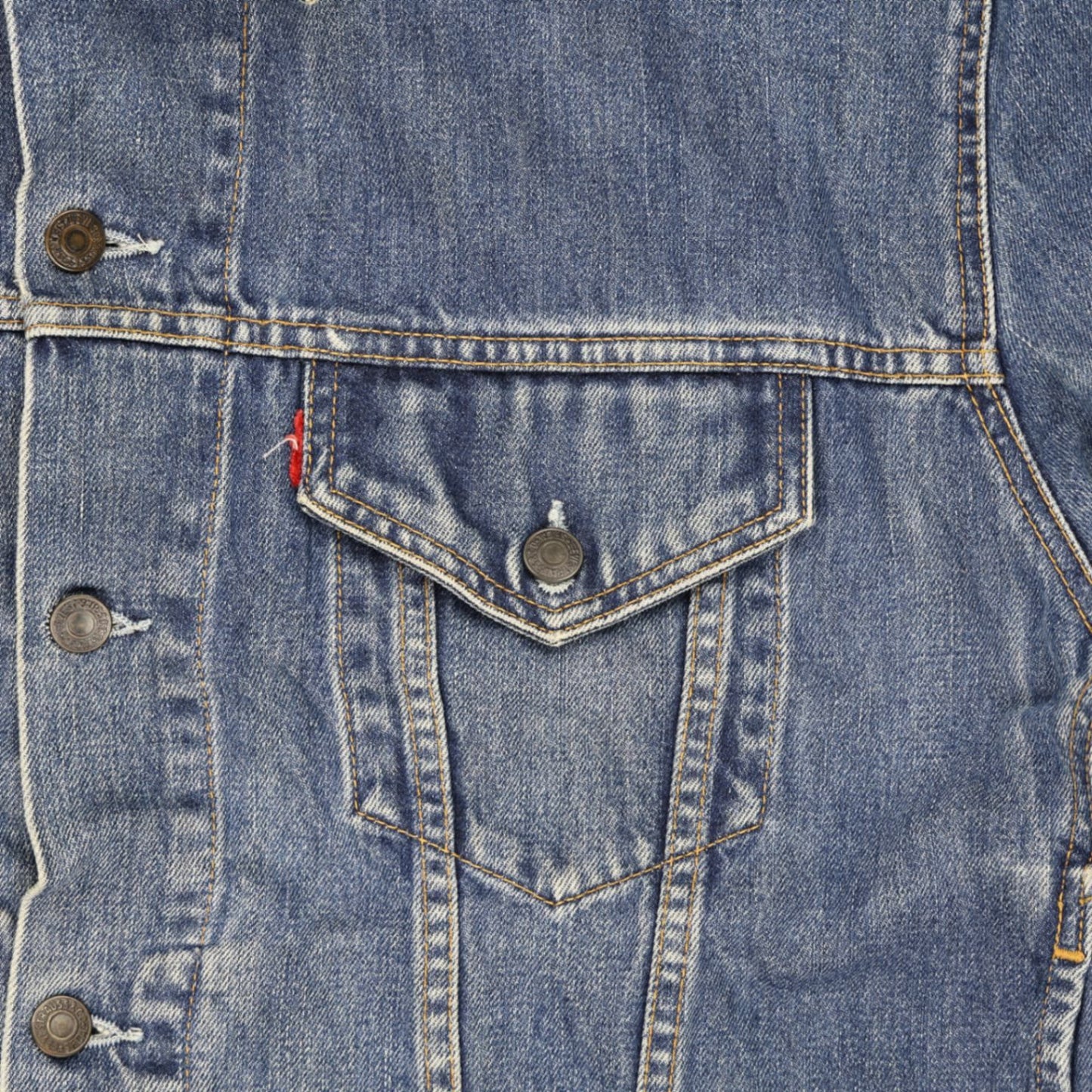 Levi's Vintage Denim Trucker Jacket Blue XXL Cotton