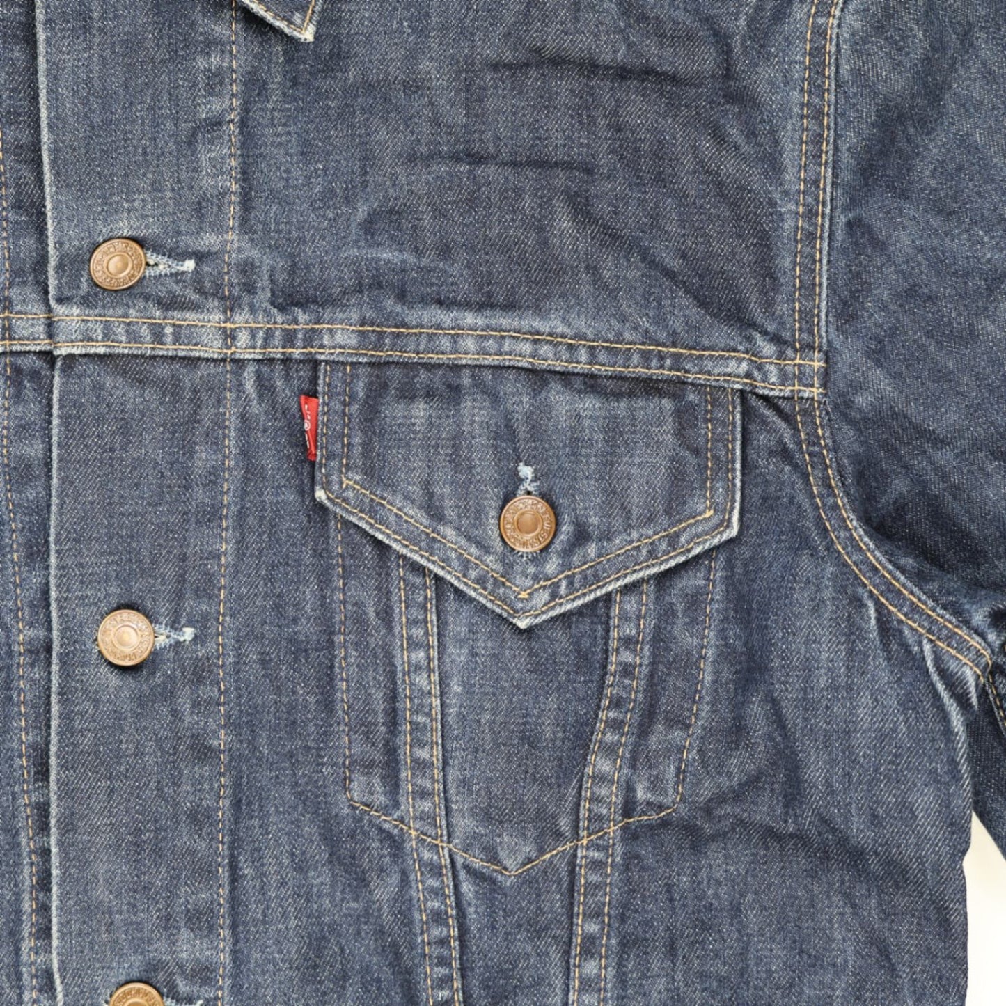 Levi's 70500 Vintage Denim Trucker Jacket Blue XL Cotton