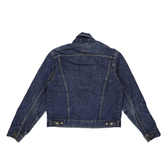 Lee Vintage Blue Denim Jacket Size Small Cotton Denim Collared