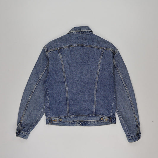 Lee Vintage Blue Denim Jacket for Men Size Small 100 Percent Cotton Collared