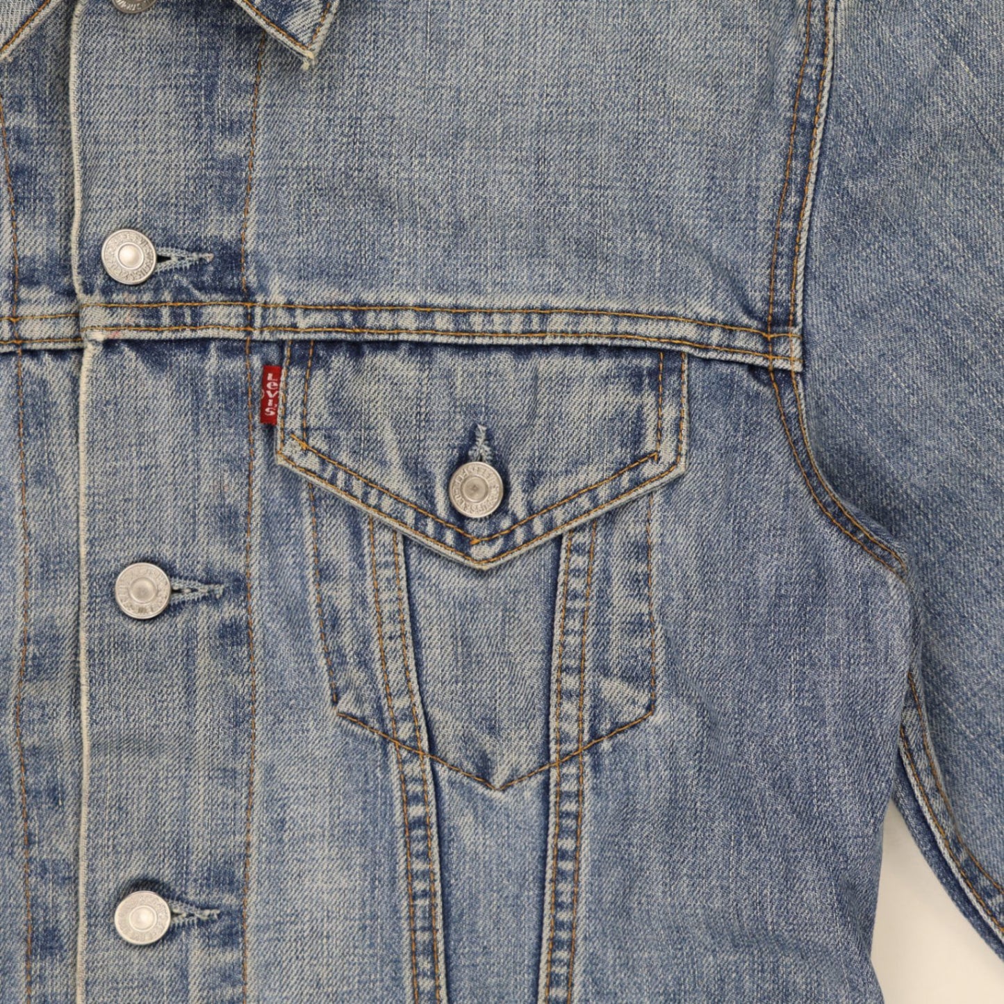 Levi's Vintage 70590 Trucker Jacket Blue Large Cotton Denim
