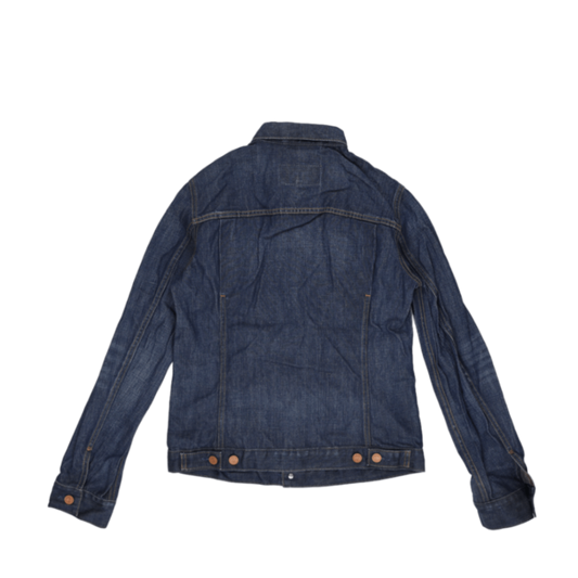 Levi's Classic Blue Denim Trucker Jacket for Men Size M Cotton