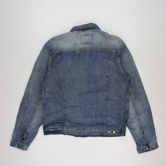 Levi's Vintage Blue Denim Trucker Jacket XL Cotton