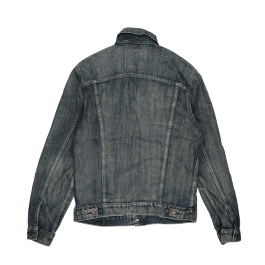 Levi's Vintage Blue Denim Trucker Jacket for Men Size Medium Cotton