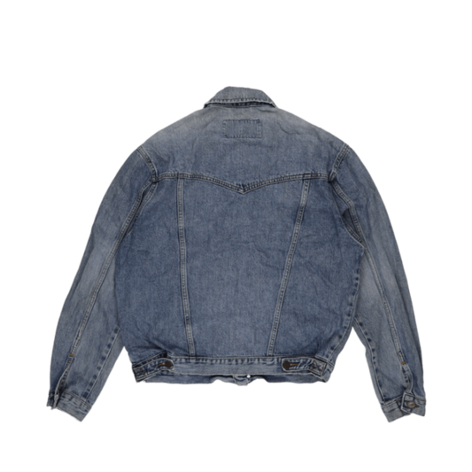 Wrangler Vintage Light Blue Denim Jacket Small 100% Cotton Collared