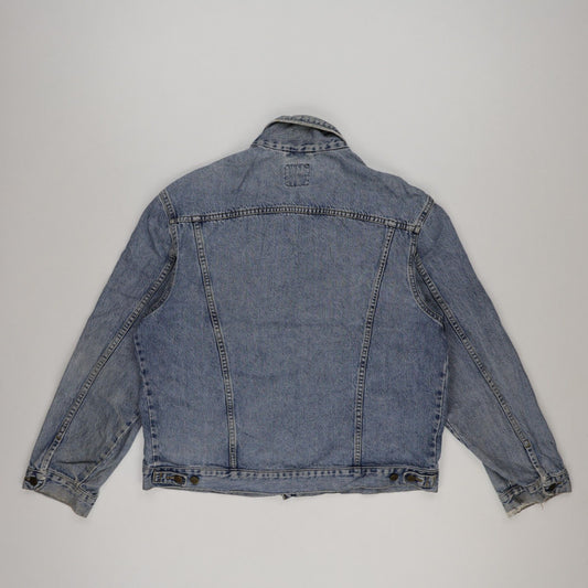 Lee Men's Vintage Light Blue Denim Jacket XL Cotton Casual Outerwear