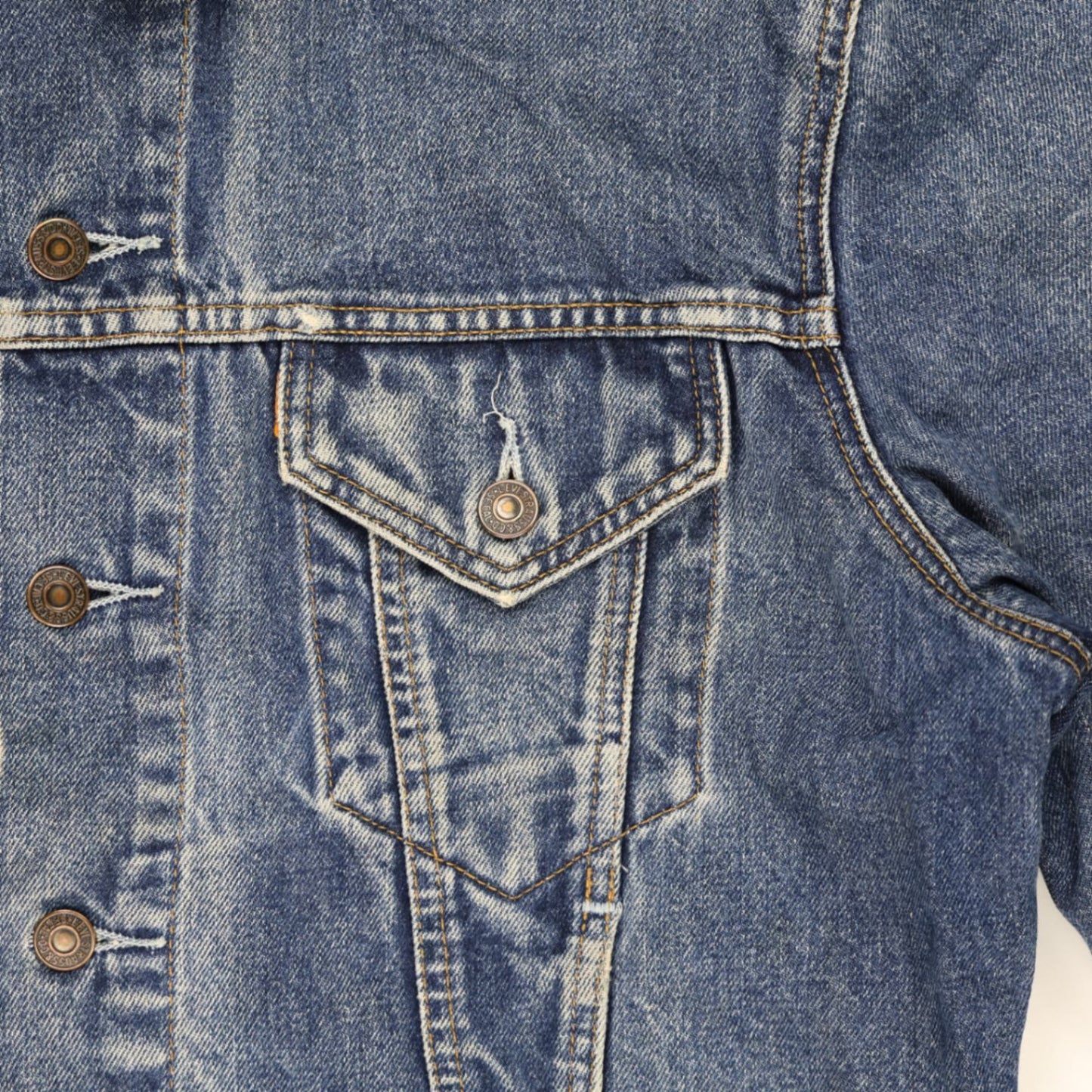 Levi's Vintage Denim Jacket Indigo Blue XL Cotton