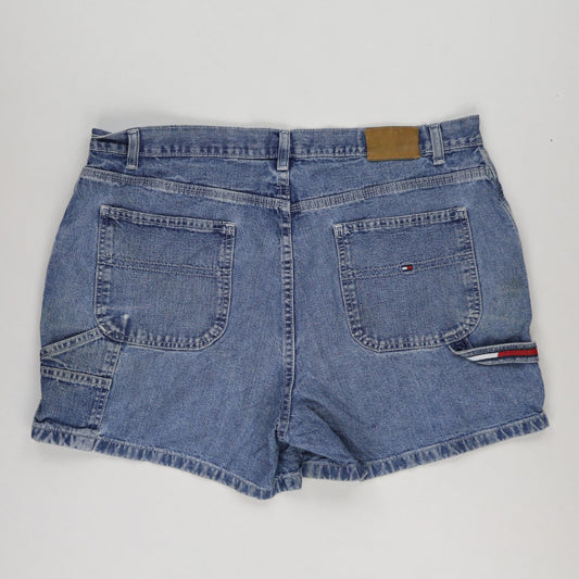 Tommy Hilfiger Vintage Carpenter Shorts Blue W36 100 Cotton