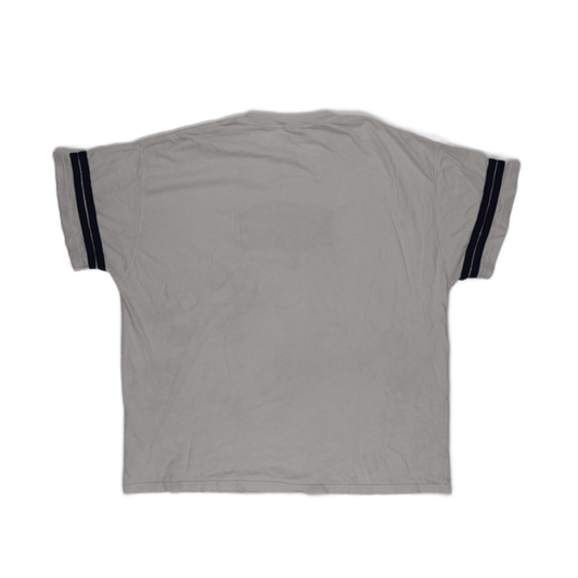 Nike Collegiate Logo T-Shirt White XXL 100% Cotton Vintage Crew Neck Men's
