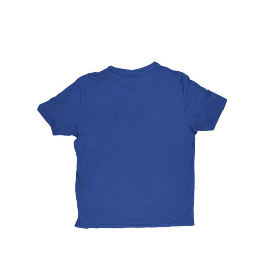 Oakley Blue Regular Fit Logo T-Shirt for Men Size Medium Cotton Casual Crew Neck