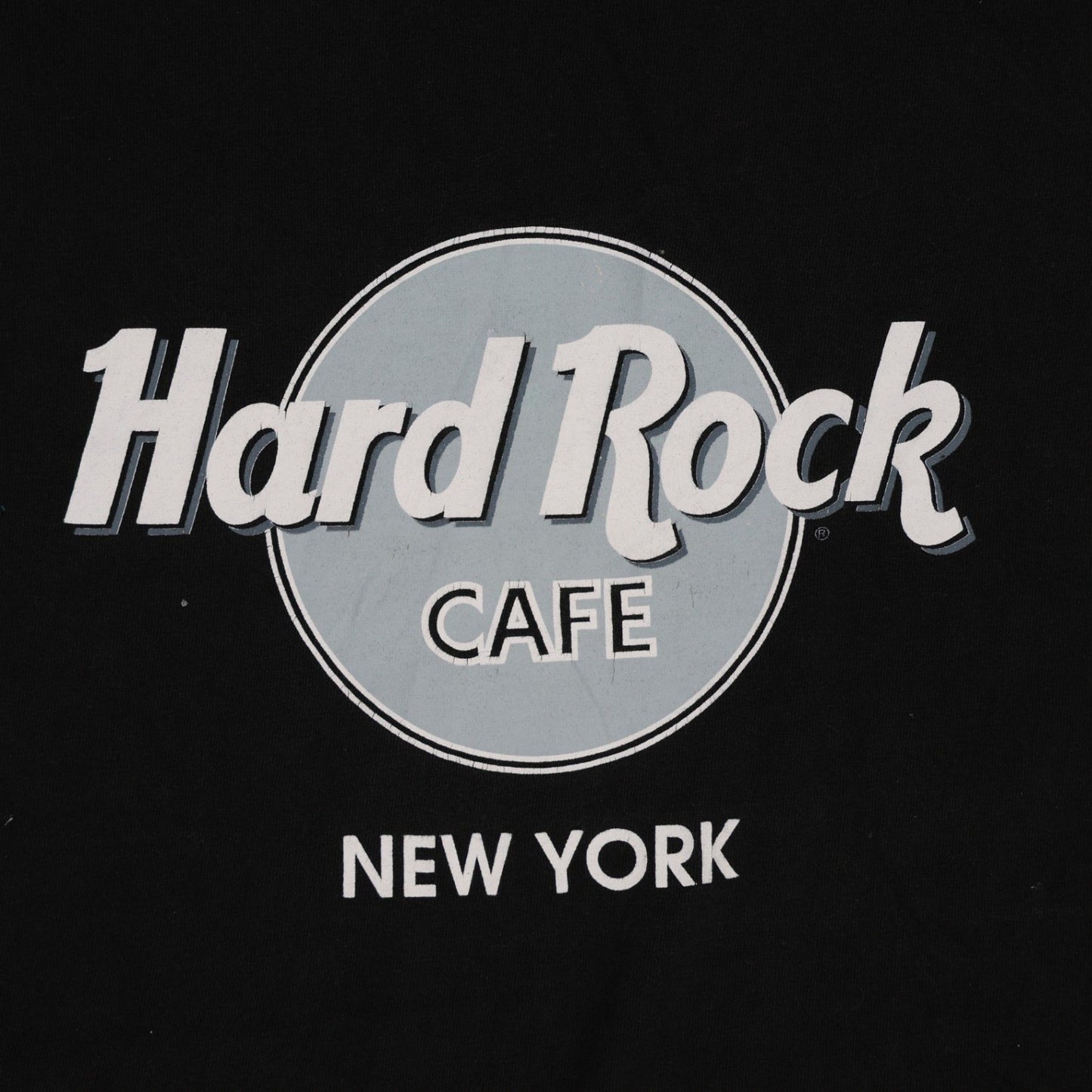 Hard Rock Cafe Vintage Black T-Shirt Large Cotton Short Sleeve Graphic Tee