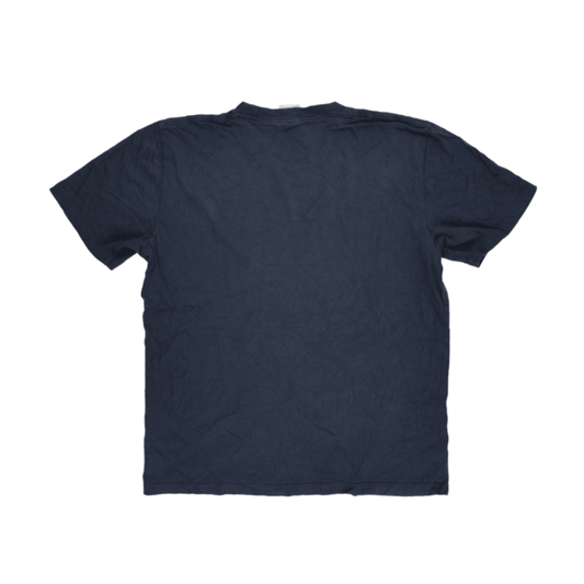 Carhartt Vintage Navy Blue Logo Cotton T-Shirt Medium