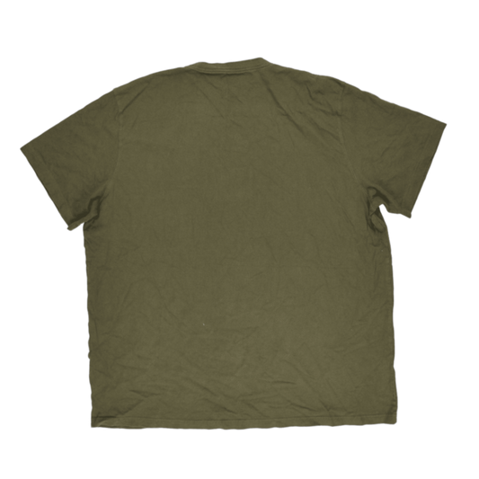 Dickies Olive Green 100 Percent Cotton Pocket T-Shirt 4XLT Casual Crew Neck Men