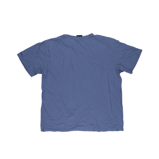 Ralph Lauren Blue Cotton Crew Neck T-Shirt Men's Medium 100% Cotton Casual