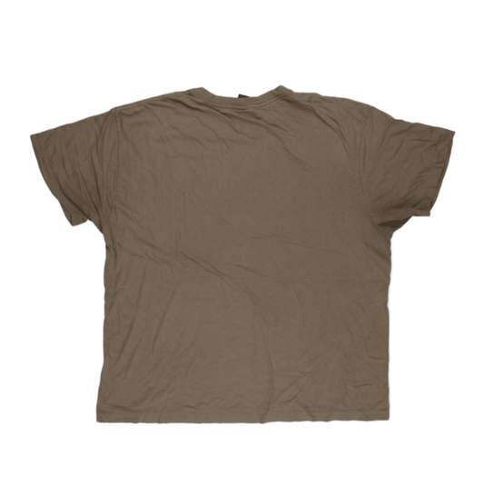 Ralph Lauren Vintage Tan Crew Neck T-Shirt XL 100 Percent Cotton