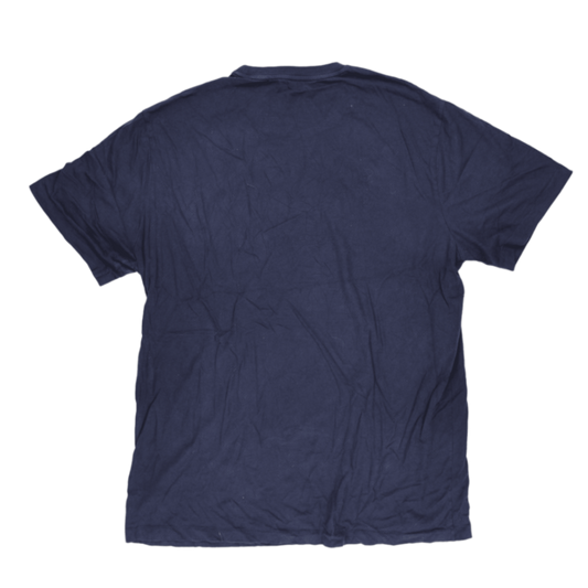 Polo Ralph Lauren Navy Blue Cotton T-Shirt XL Casual Tee Crew Neck Vintage