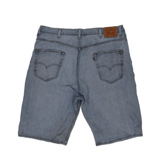 Levi's 569 Loose Fit Light Blue Denim Shorts W38 100 Percent Cotton