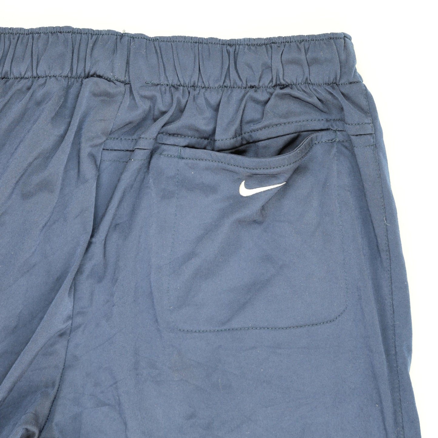 Nike Navy Blue Track Pants Men's Size L 76cm Inseam 40cm Waist Polyester