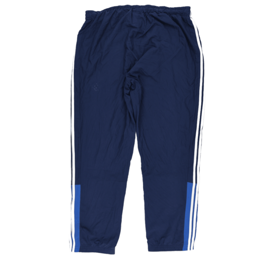 adidas Vintage Navy Blue Track Trousers 2XL Polyester Mens 81 cm Inseam
