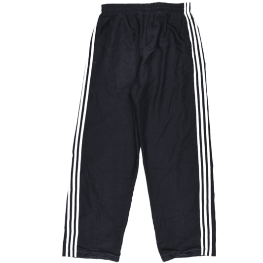 adidas Vintage Black Track Pants XXL 44 Inch Polyester Mens