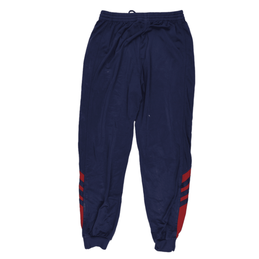 adidas Vintage Track Pants Navy Blue Large 78 cm Inseam Polyester