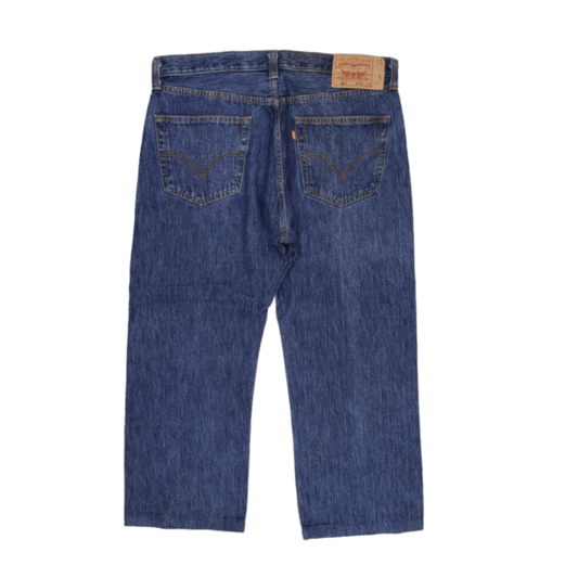 Levi's 501 Classic Straight Leg Jeans Blue W36 L34 100 Cotton