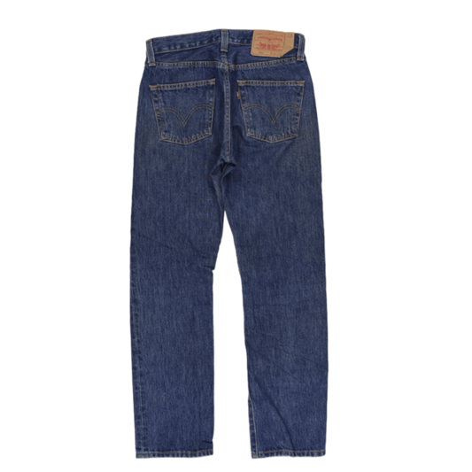 Levi's 501 Vintage Straight Leg Jeans Blue W28 L34 100% Cotton