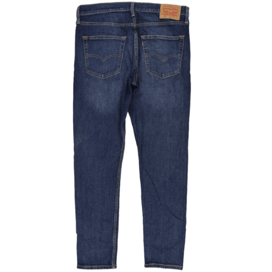 Levi's 512 Slim Tapered Fit Jeans Classic Blue W34 L32 Cotton Vintage