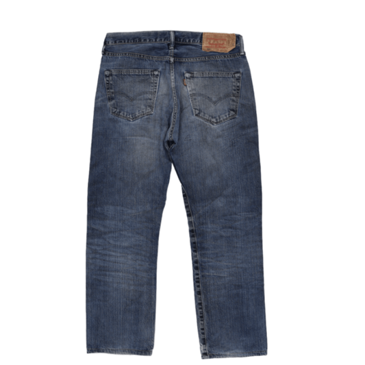 Levi's 501 Vintage Blue Straight Leg Jeans W34 L32 Cotton