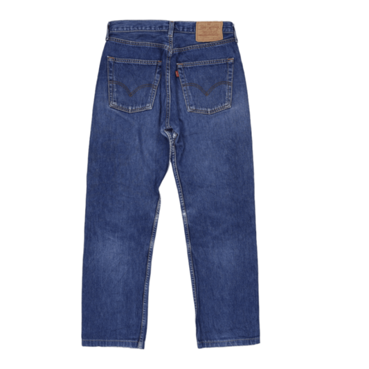 Levi's 501 Original Fit Vintage Blue Jeans W31 L34 Cotton Straight Leg
