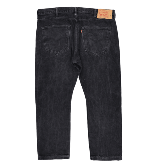 Levi's 501 Black Denim Straight Leg Jeans W40 L30 Vintage Cotton