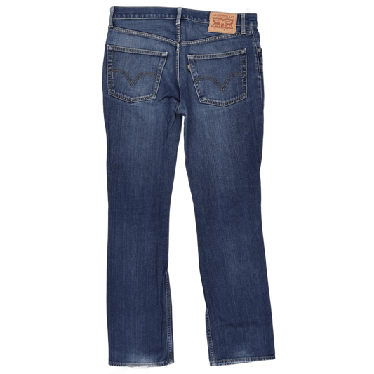 Levi's 511 Slim Fit Men's Jeans Blue W34 L34 Cotton Denim