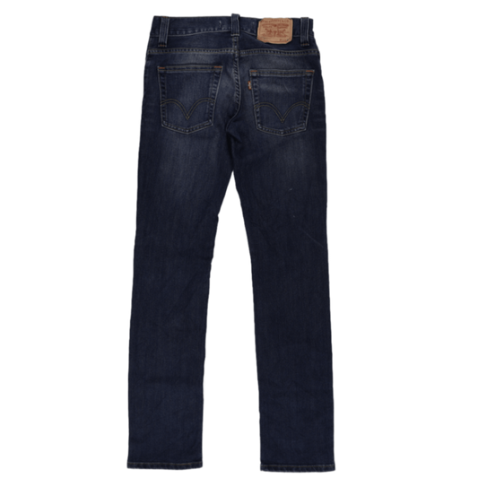 Levi's 511 Slim Fit Jeans for Men Blue W30 L34 Cotton Blend