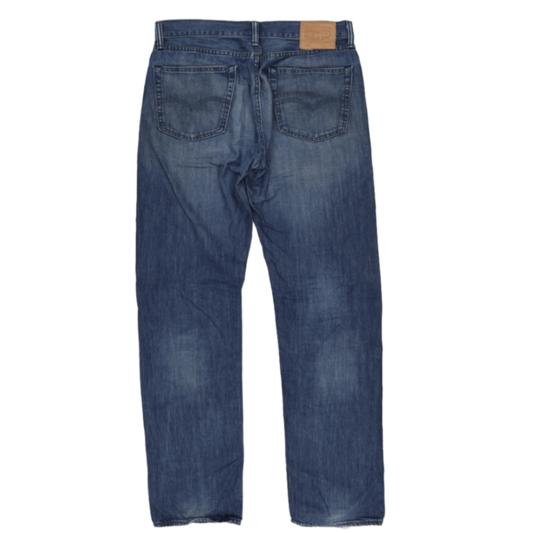 Levi's 505 Regular Fit Blue Denim Jeans W33 L36 Cotton Straight Leg Vintage