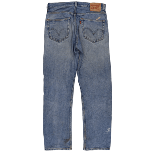 Levi's 505 Vintage Blue Jeans W32 L32 Straight Leg Cotton