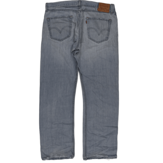 Levi's 511 Slim Straight Fit Jeans Light Blue W36 L32 Cotton Denim Vintage